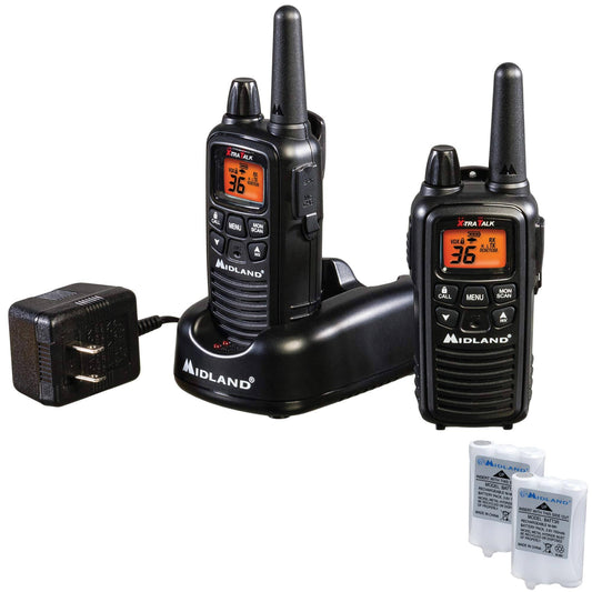 Lxt600vp3 Frs/Gmrs 2-Way Radio Up To 26-Miles 36 Channels, Brand New Sealed 4 Pack