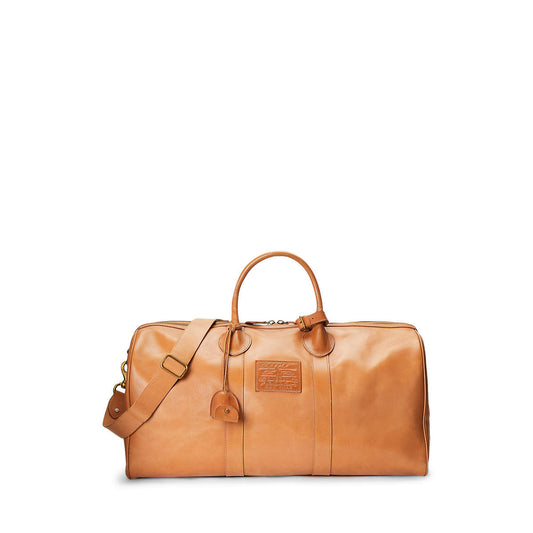 Leather Proprietor Duffel Bag - Brown