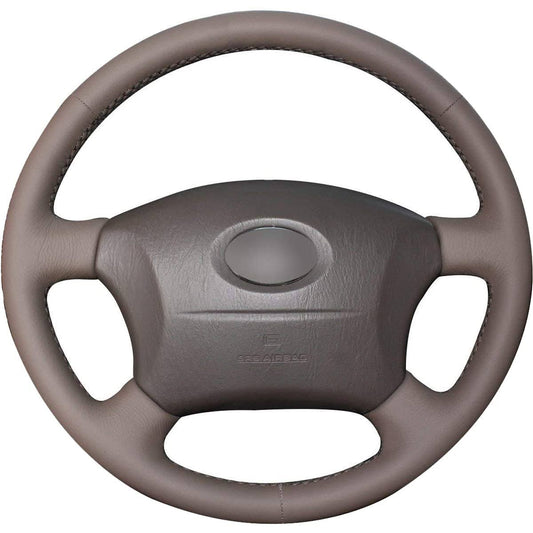 Leather Steering Wheel Cover For 2005-2011 Toyota Tacoma / 2003-2009 Toyota 4runner / 2004-2010 Sienna / 2003-2007 Sequoia / 2004-2007 Highlan