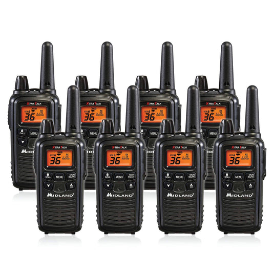 Lxt600vp3 Frs/Gmrs 2-Way Radio Up To 26-Miles 36 Channels 8 Pack