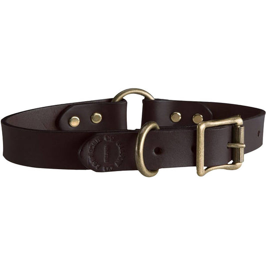 Leather Puppy Collar - Natural 9